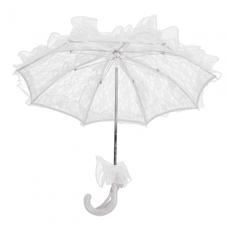 Umbrela din dantela BRIDE, Alb [1]
