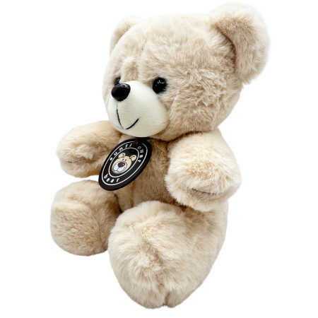 Ursulet de plus maro SUNFLOWER cu medalion [1]