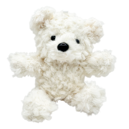 Jucarii De Plus - Ursulet de plus crem FLUFFY - Moale si pufos
