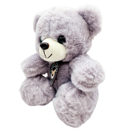 Ursulet de plus mov SUNFLOWER cu medalion [1]