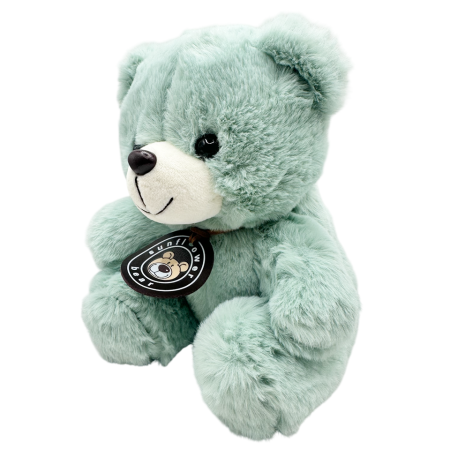 Ursulet de plus verde-menta SUNFLOWER cu medalion [1]