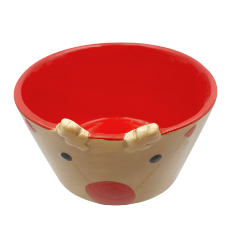 Bol ceramic ren RUDOLPH - decor Crăciun [1]