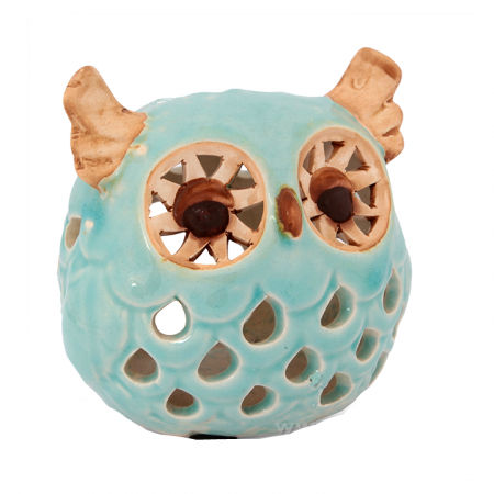 Vas ceramic pentru aromaterapie OWLIE, 7x9cm [2]