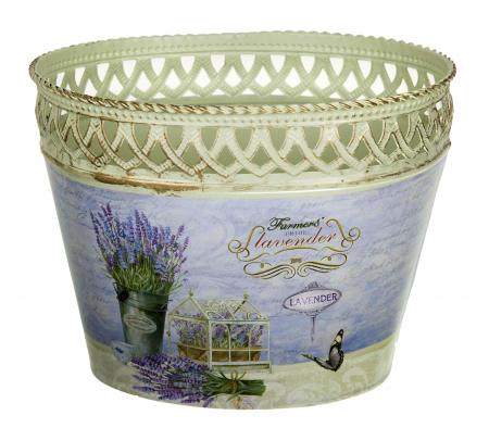 De Gradina - Vas metal PROVENCE, 22x17cm