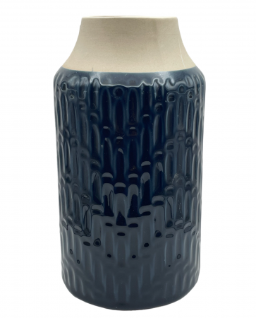 Vaze & Vase Decorative - Vaza ceramica GALA, Albastru, 25cm