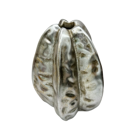 Vaza ceramica AMIRA, Argintiu, 17cm [1]