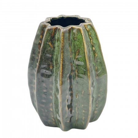 Vaza ceramica AMINA, Verde, 15cm [1]