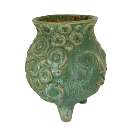 Vaza ceramica LILLIAN, Turcoaz, 15x12cm [1]