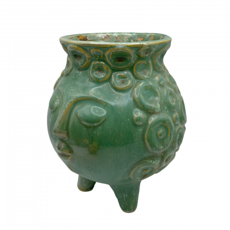 Vaze & Vase Decorative - Vaza ceramica LILLIAN, Turcoaz, 15x12cm