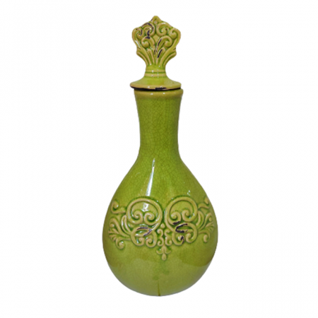 Vaza ceramica GIULIA, Verde, 35cm [1]