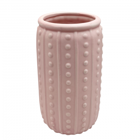 Vaza ceramica BUBBLE, Roz, 18cm [1]
