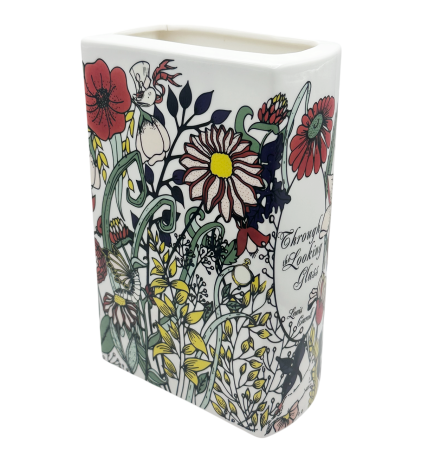 Vaze - Vaza ceramica LOOKING GLASS - Carte decorativa 13x21 cm