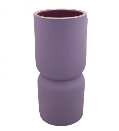 Vaza ceramica GILLIAN, Mov, 24cm [1]