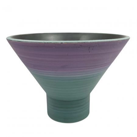 Vaze & Vase Decorative - Vaza ceramica GRISELDA, Mov/ Turcoaz, 18x12cm