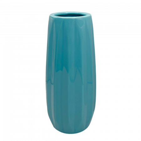 Vaze & Vase Decorative - Vaza ceramica KLARA, Turcoaz, 18cm
