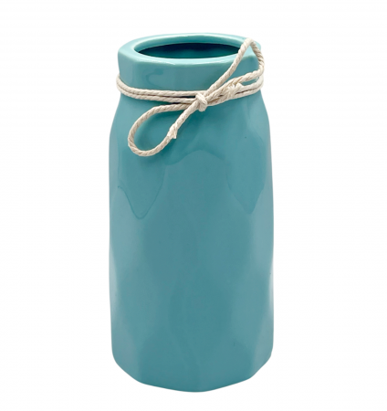 Vaza ceramica SANDRA, Turcoaz [1]