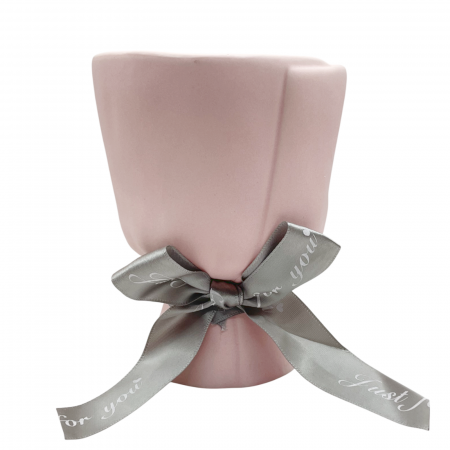 Vaza ceramica MALAGA, Roz, 14cm [1]