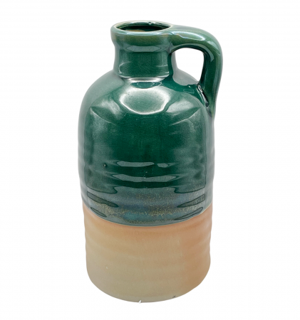 Vaza ceramica MARIBEL, Verde, 23cm [1]