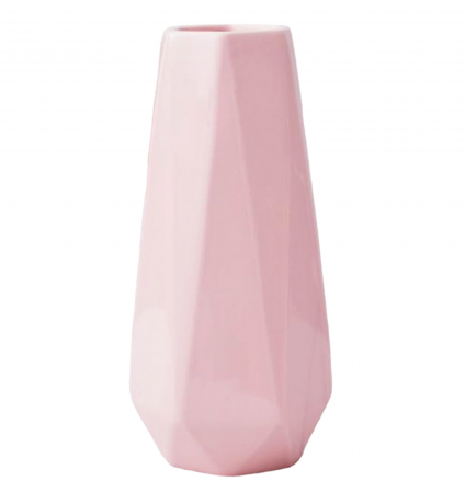 Vaze & Vase Decorative - Vaza ceramica PATRICE, Roz, 19cm