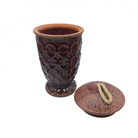 Vaza ceramica PORTOFINO, Mov, 20cm [4]