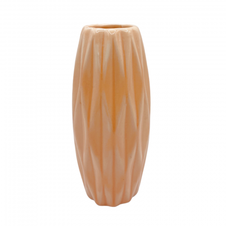 Vaza ceramica TAYLOR, Roz somon, 13cm [1]