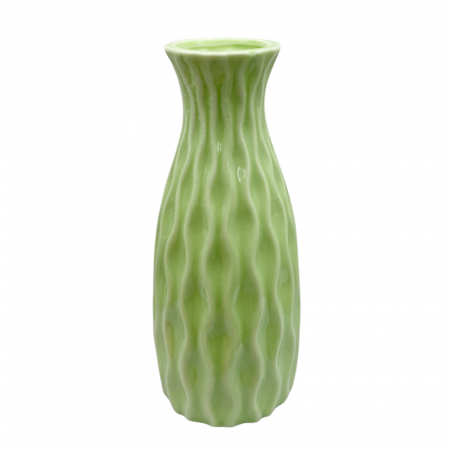 Vaze & Vase Decorative - Vaza ceramica SANDRA, Verde, 18cm