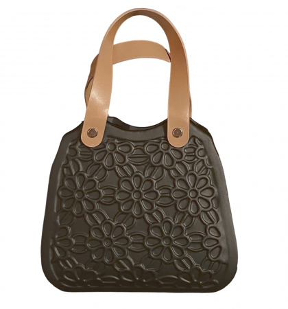 Vaze & Vase Decorative - Vaza ceramica MILANO BORSA, Negru, 17x18cm