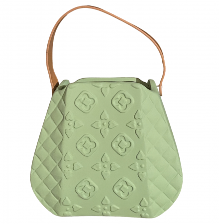 De Sezon - Vaza ceramica FIRENZE BORSA, Verde, 19x17cm