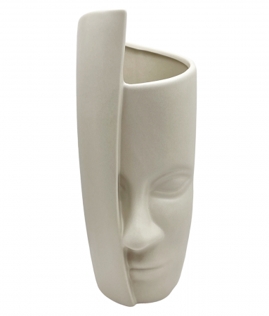 Vaze & Vase Decorative - Vaza ceramica NORDIC, Bej, 23cm