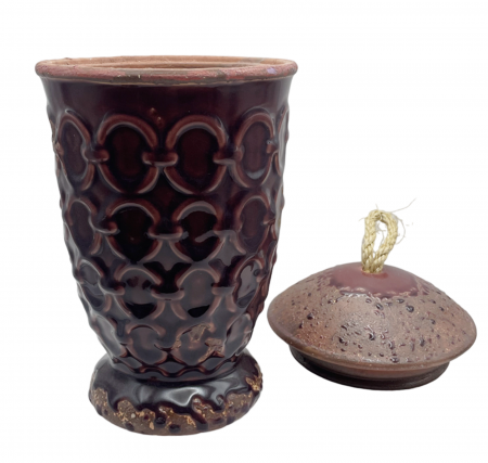 Vaze & Vase Decorative - Vaza ceramica PORTOFINO, Mov, 20cm