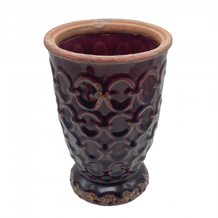 Vaza ceramica PORTOFINO, Mov, 20cm [3]