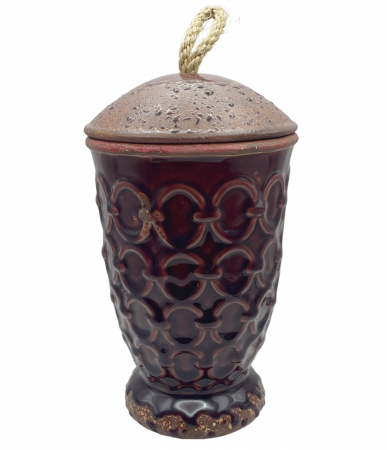 Vaza ceramica PORTOFINO, Mov, 20cm [1]