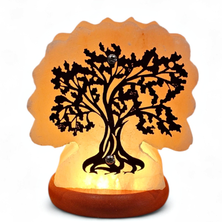CASA & DECOR - Veioza de sare TREE OF LIFE