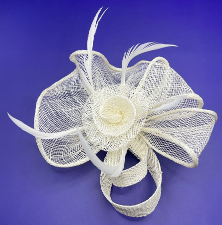 Accesorii De Par & Voalete & Diverse - Voaleta - Accesoriu par & Brosa DARLA, Crem
