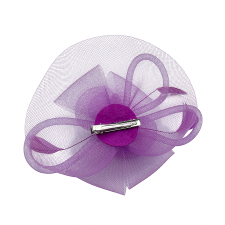 Voaleta - Fascinator MARILOU, Mov, 20cm [2]