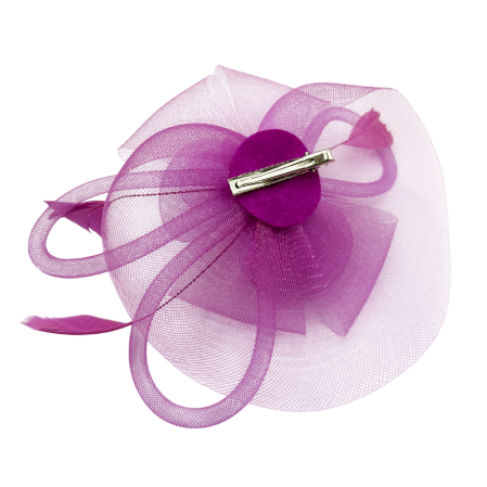 Voaletă elegantă roz lavandă tip fascinator | Prăvălia cu Surprize [1]