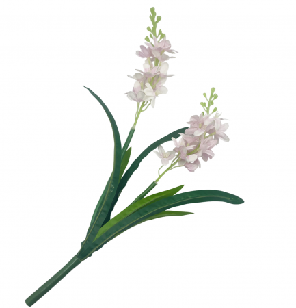 Flori Artificiale - Zambila artificiala ADELE, Roz pal, 40cm