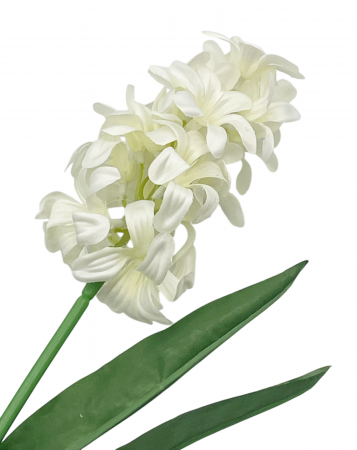 Zambila artificiala EMMA, Alb, 37cm [1]
