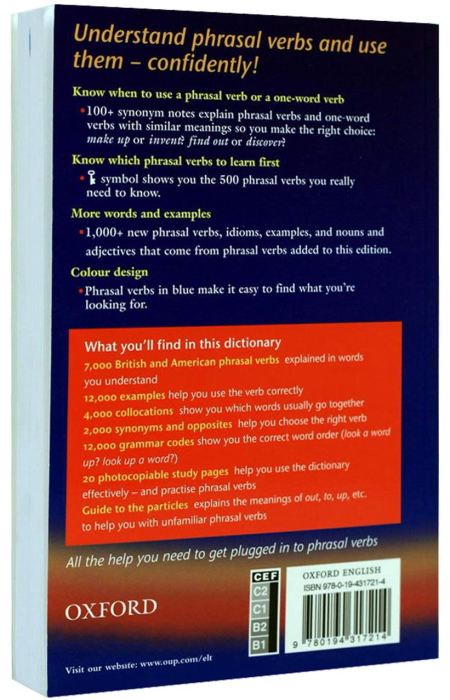 Oxford Phrasal Verbs Dictionary (Second Edition)