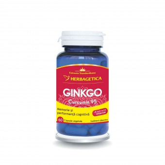 Ginkgo Curcumin95 Herbagetica 60 capsule [1]