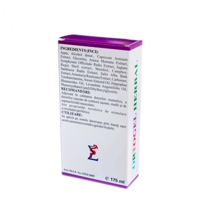 Ortogel Herbal, 175 ml, Elidor [2]