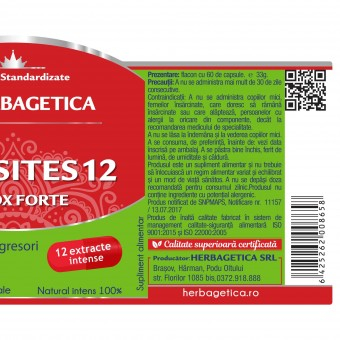 Parasites 12 Detox Forte Herbagetica 60 Capsule [2]