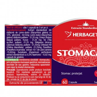 Stomacalm Herbagetica 60 capsule [2]