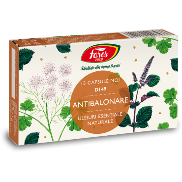 Suplimente - Antibalonare, D149, 15 capsule moi