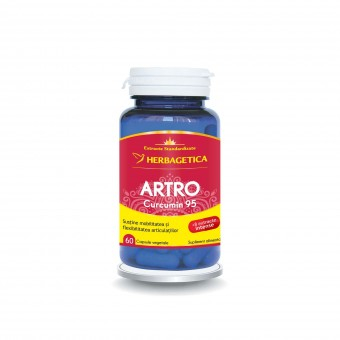 Suplimente - Artro Curcumin 95 Herbagetica 60 capsule
