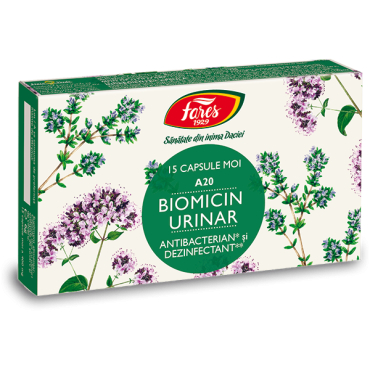 Antibiotice naturale - Biomicin Urinar (A20) 15 cps moi