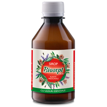 Suplimente - Biosept, A16, sirop, 250 ml