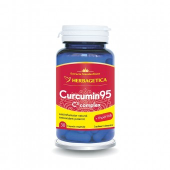 Suplimente - Curcumin95 C3 Complex Herbagetica 30 capsule