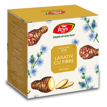 Pulberi - Laxativ cu fibre, D155, complex