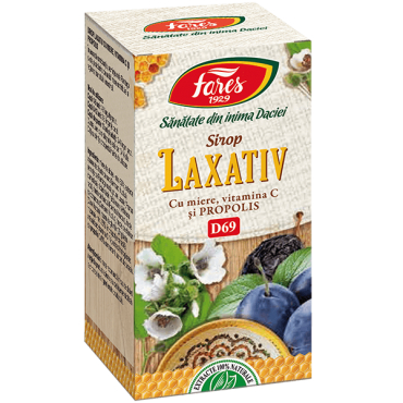 Siropuri - Laxativ cu miere și propolis, D69, sirop, 100 ml